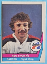 1977 O-Pee-Chee OPC WHA #29 Reg Thomas