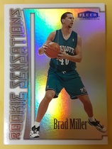 1999 Fleer Tradition Rookie Sensations #13 Brad Miller