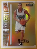 1999 Fleer Tradition Rookie Sensations #1RS Mike Bibby