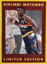 1991 Fleer Mutombo Inserts #9 Dikembe Mutombo