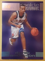 1997 Fleer Rookie Sensations #1RS Derek Anderson