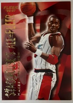 1996 Fleer Stackhouse All-Fleer #8 Hakeem Olajuwon