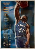 1996 Fleer Stackhouse All-Fleer #9 Shaquille O'Neal