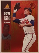 1995 Pinnacle Red Hot #RH20 David Justice