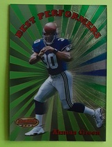 1998 Bowman Best Performers #BP7 Ahman Green
