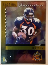 1998 Pinnacle Mint Lasting Impressions #6 Terrell Davis