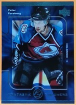 1998 Upper Deck Fantastic Finishers #FF17 Peter Forsberg