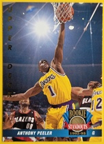 1992 Upper Deck Rookie Standouts #RS8 Anthony Peeler