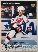 1992 Upper Deck World Junior Grads #WG1 Scott Niedermayer