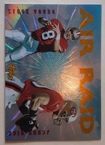 1995 Topps Air Raid #1 Steve Young|Jerry Rice