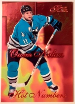 1996 Flair Hot Numbers #10 Owen Nolan