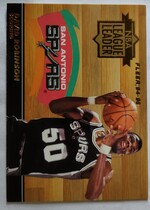 1994 Fleer League Leaders #6 David Robinson