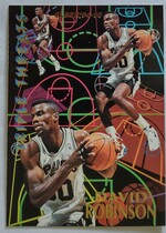 1994 Fleer Triple Threats #9 David Robinson