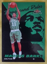 2003 Fleer Tradition Playground Rules #13 Marcus Banks