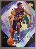 1999 Upper Deck Black Diamond Diamond Might #2 Allan Houston