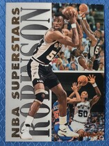 1993 Fleer NBA Superstars #19 David Robinson