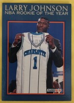 1992 Fleer Larry Johnson #1 Larry Johnson