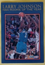 1992 Fleer Larry Johnson #4 Larry Johnson