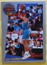 1992 Fleer Sharpshooters #16 Dell Curry