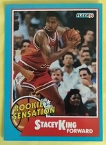 1990 Fleer Rookie Sensations #5 Stacey King