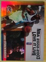 2003 Topps Love it Live #LL-JS Jerry Stackouse