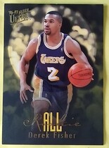 1996 Ultra All-Rookie #6 Derek Fisher