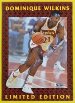 1991 Fleer Wilkins Inserts #8 Dominique Wilkins