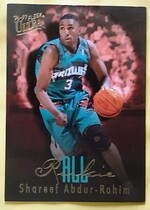 1996 Ultra All-Rookie #1 Shareef Abdur-Rahim