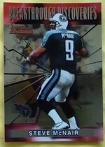 2000 Bowman Breakthrough Discoveries #BD5 Steve McNair