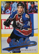1996 Ultra Gold Medallion #G-40 Joe Sakic