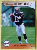 1999 Bowman Scout's Choice #SC11 Akili Smith