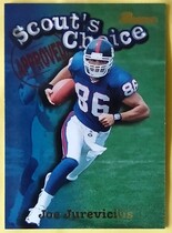 1998 Bowman Scout's Choice #6 Joe Jurevicius