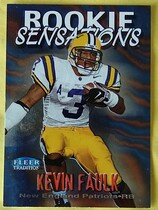 1999 Fleer Tradition Rookie Sensations #8 Kevin Faulk