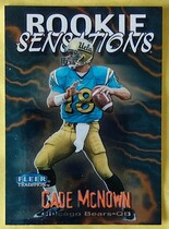 1999 Fleer Tradition Rookie Sensations #17 Cade McNown