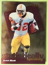 1996 Fleer Statistically Speaking #12 Errict Rhett