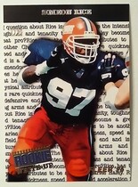 1996 Fleer Rookie Write-Ups #10 Simeon Rice