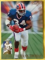 1994 Fleer League Leaders #9 Thurman Thomas