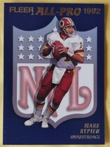 1992 Fleer All-Pros #11 Mark Rypien