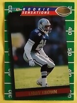1992 Fleer Rookie Sensations #4 Larry Brown