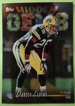1998 Topps Hidden Gems #HG12 Dorsey Levens
