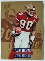 1997 Ultra Play of the Game #2 Jerry Rice