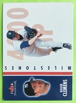 2003 Fleer Tradition Milestones #17MS Roger Clemens