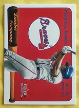 2001 Fleer Tradition Lumber Company #11LC Andruw Jones