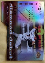 2000 Upper Deck Black Diamond Reciprocal Cut #R111 Matt Riley