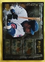 2000 Upper Deck Black Diamond Rookie Edition Gallery #G1 Sammy Sosa