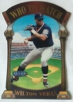 2000 Fleer Tradition Who To Watch #3 Wilton Veras