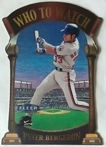 2000 Fleer Tradition Who To Watch #6 Peter Bergeron