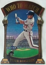 2000 Fleer Tradition Who To Watch #6WW Peter Bergeron