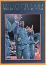 1992 Fleer Larry Johnson #11 Larry Johnson