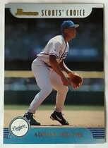 1999 Bowman Scouts Choice #SC6 Adrian Beltre